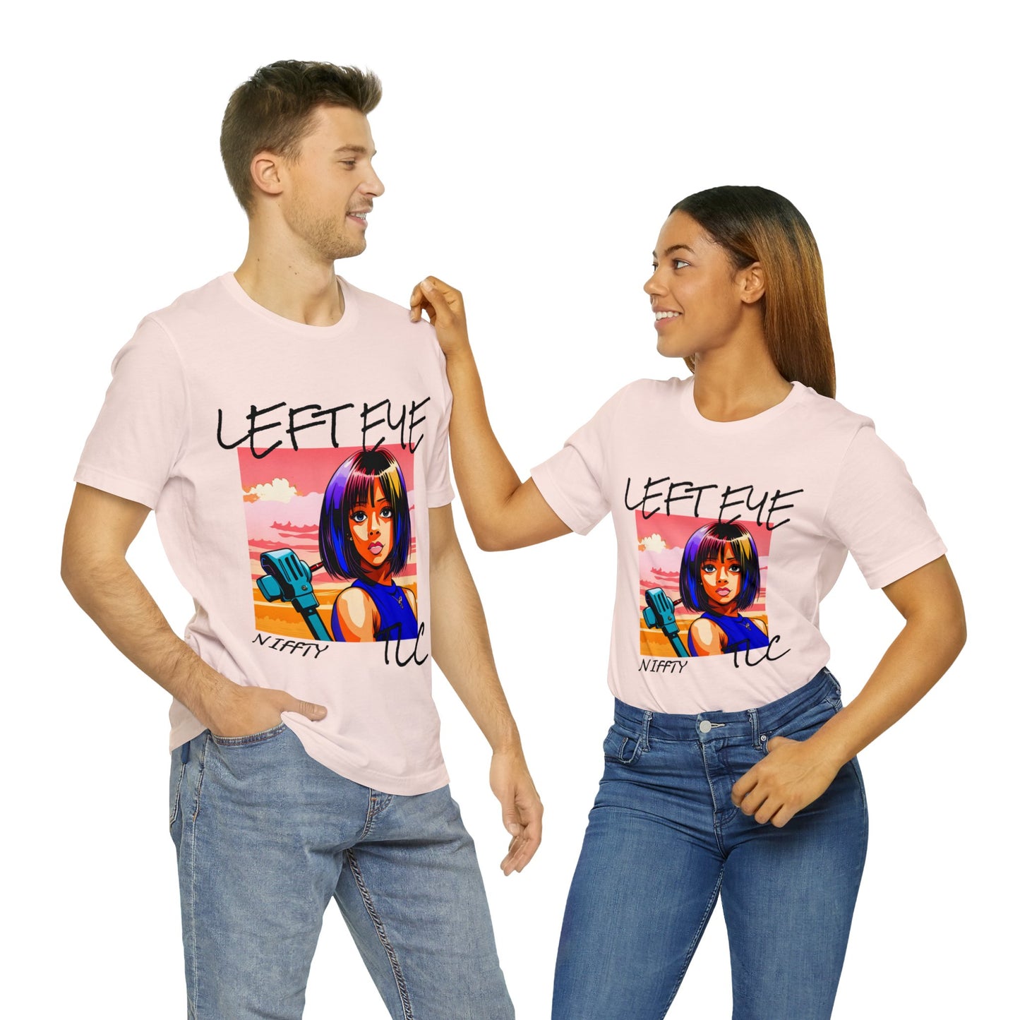 niffty left EYE Unisex Jersey Short Sleeve Tee