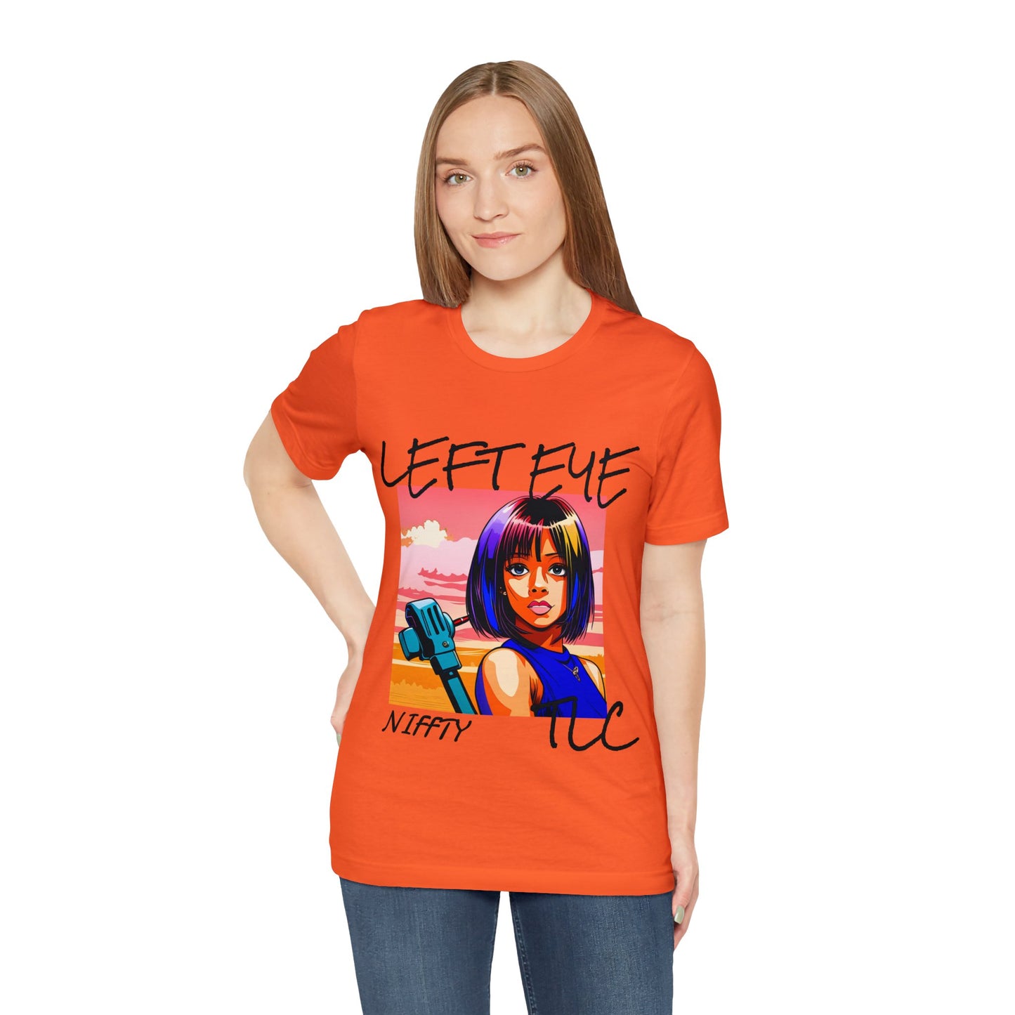 niffty left EYE Unisex Jersey Short Sleeve Tee