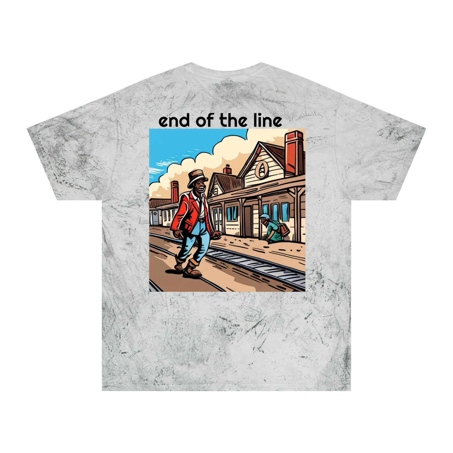 NIFFTY end of the line - Unisex Color Blast T-Shirt