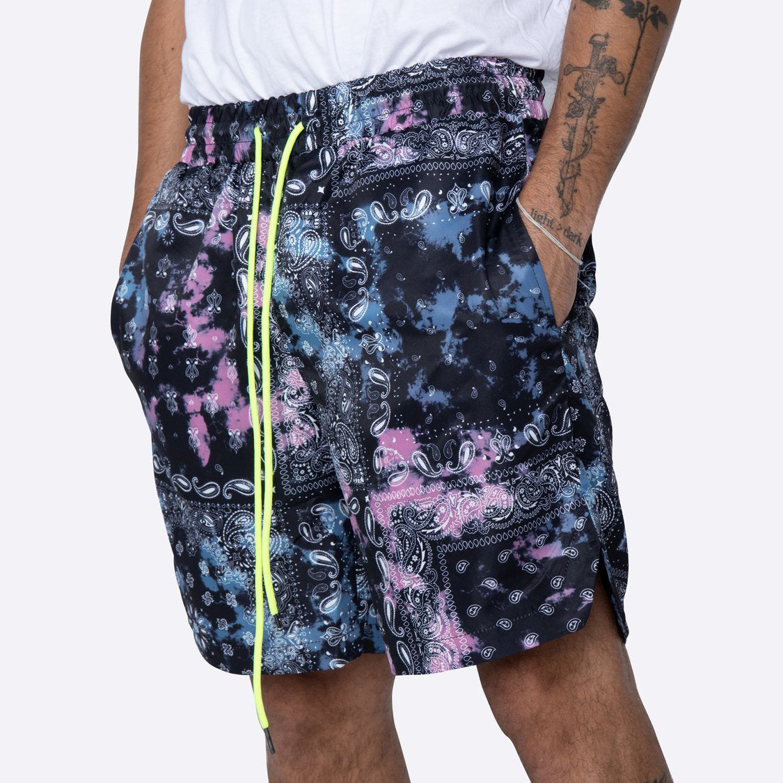 Loose Cashew Flower Shorts European And American Hong Kong Style Casual Basketball Hip-hop Beach Pants