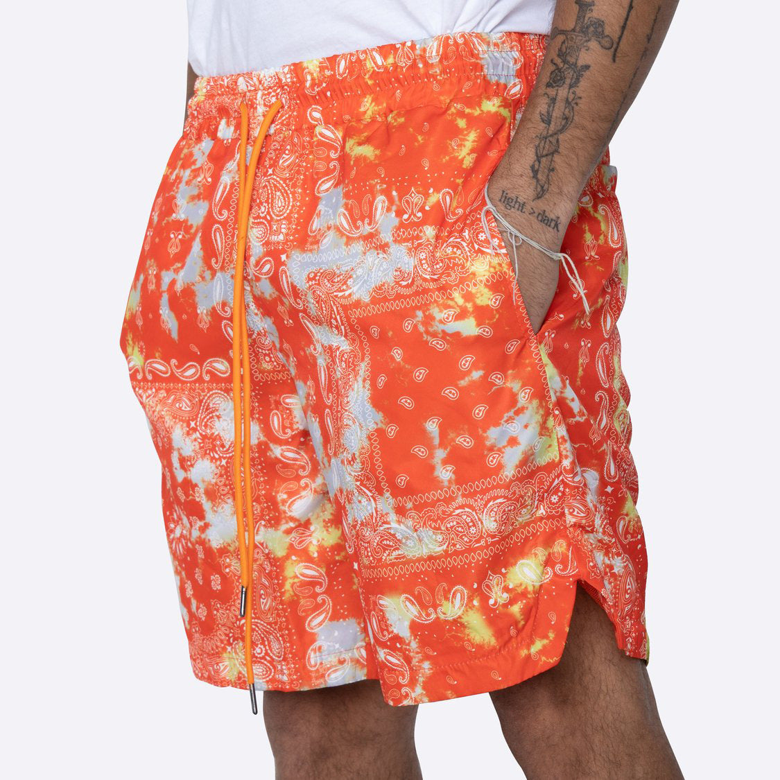 Loose Cashew Flower Shorts European And American Hong Kong Style Casual Basketball Hip-hop Beach Pants