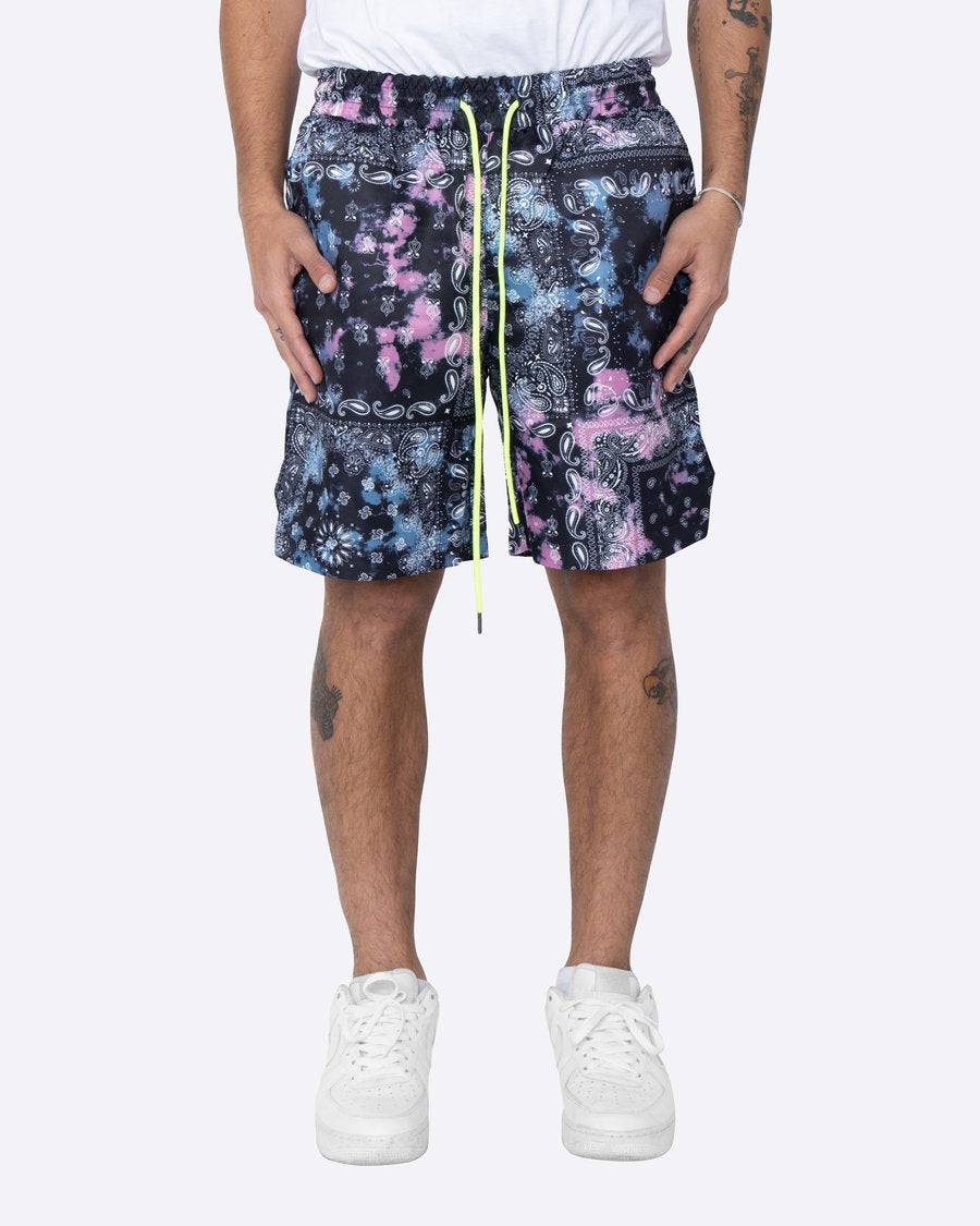 Loose Cashew Flower Shorts European And American Hong Kong Style Casual Basketball Hip-hop Beach Pants