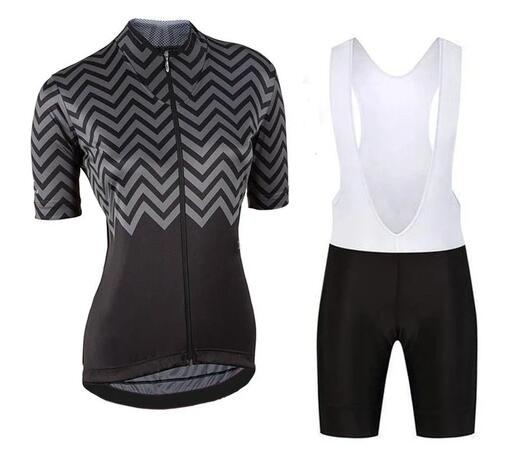 Cycling Kit - ZigzagBlack