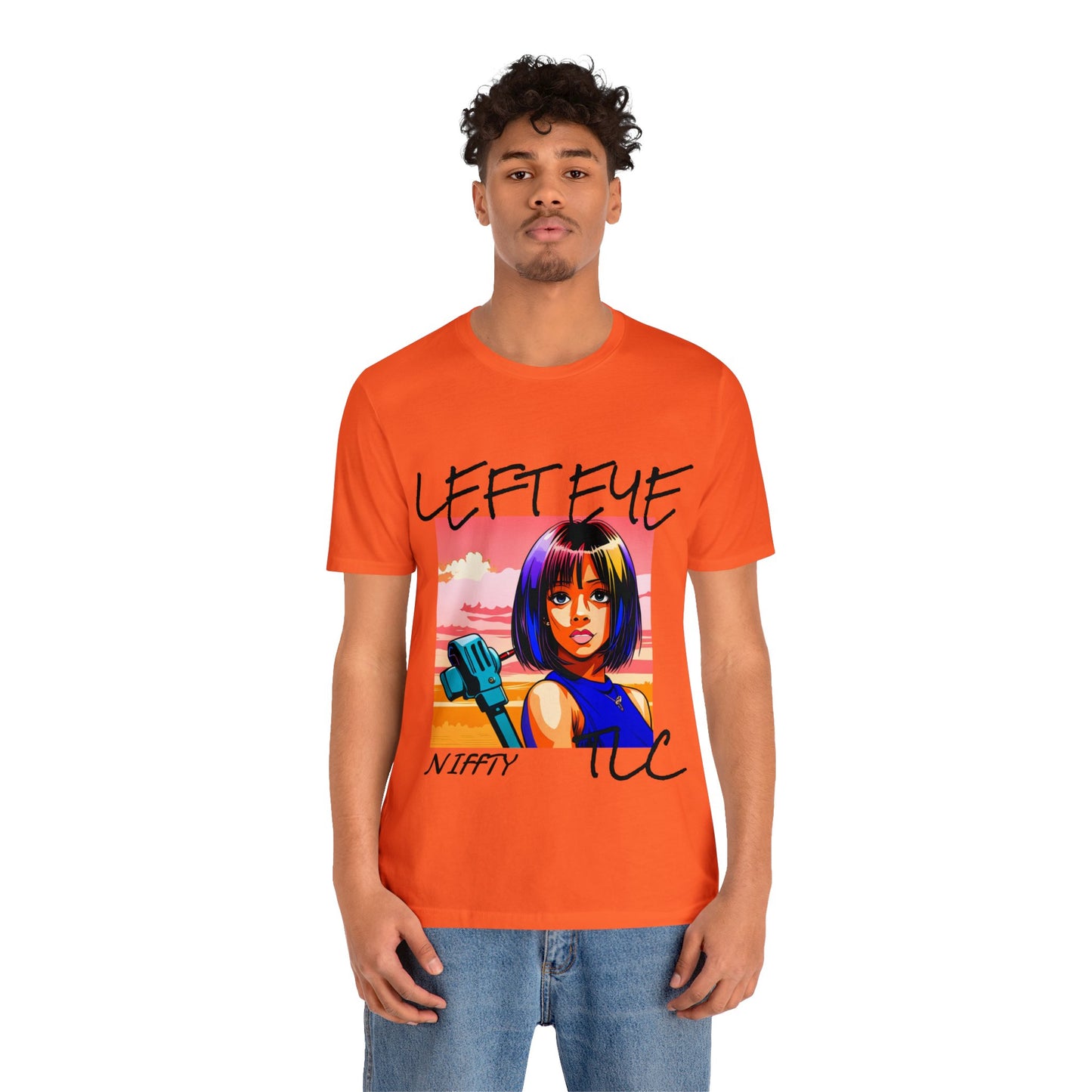 niffty left EYE Unisex Jersey Short Sleeve Tee