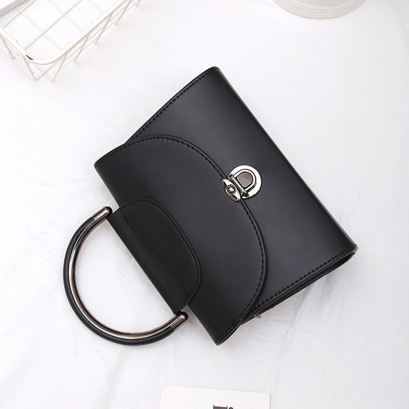 Hand strap shoulder bag