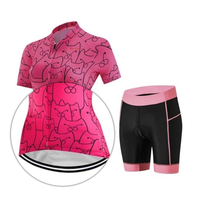 Cycling Kit - CatPink