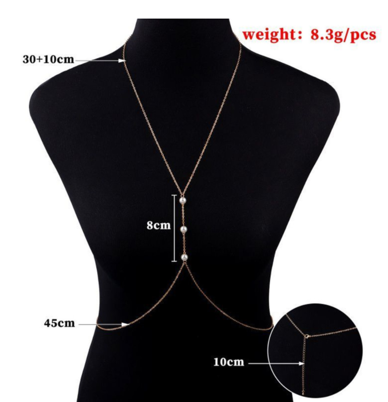 Fashion Pearl Women's Body Chains