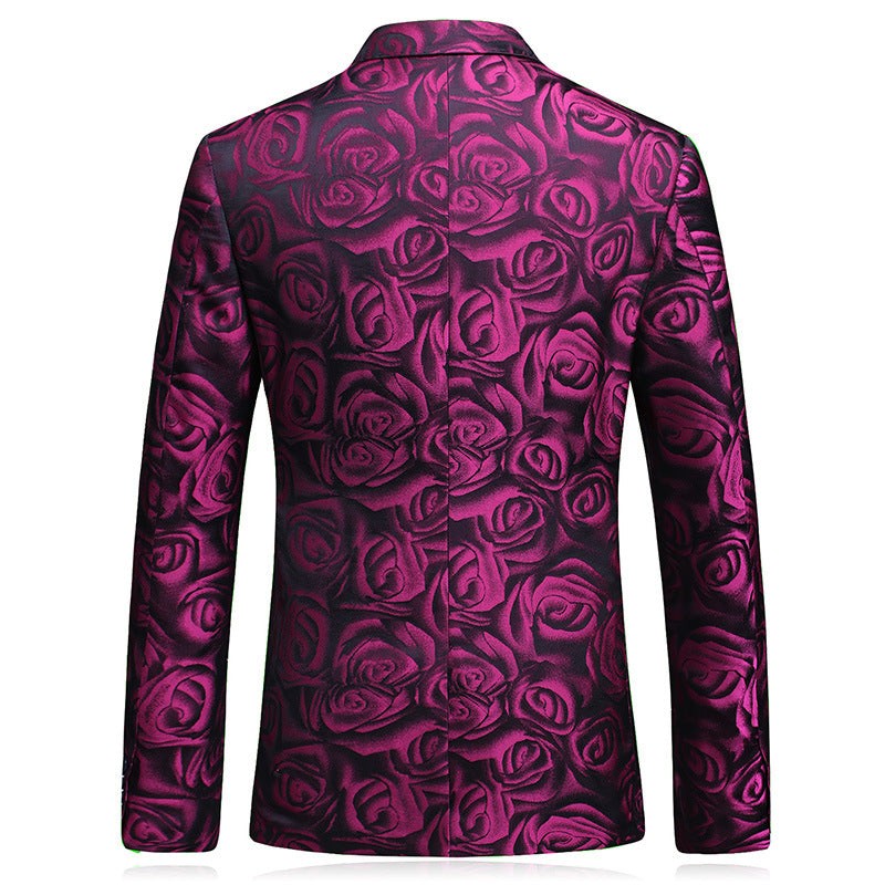 Printed men's suits