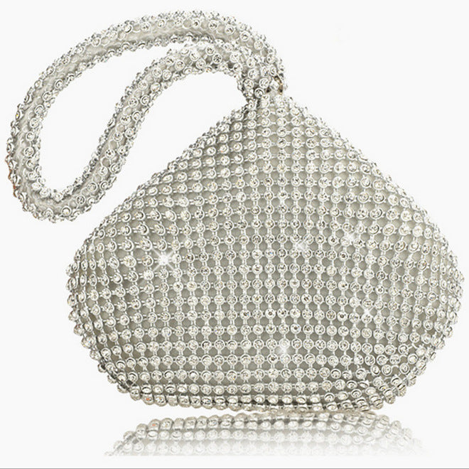 Rhinestone Evening Bag Hand-held