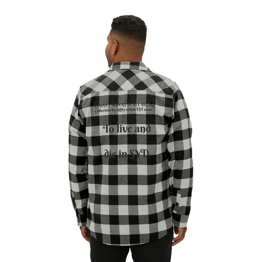 NIFFTY To live and die in SYD - Unisex Flannel Shirt