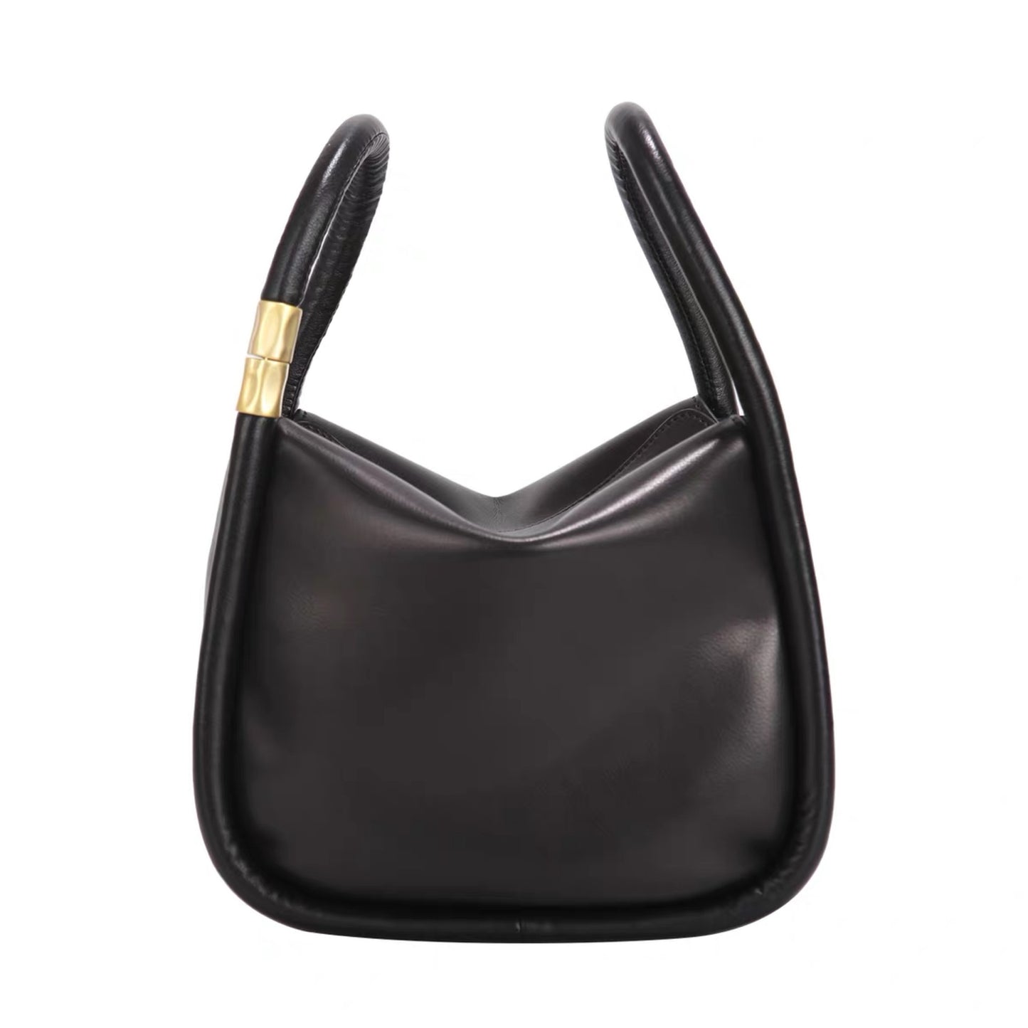 Hand-in-hand female cowhide tofu bag small square bag