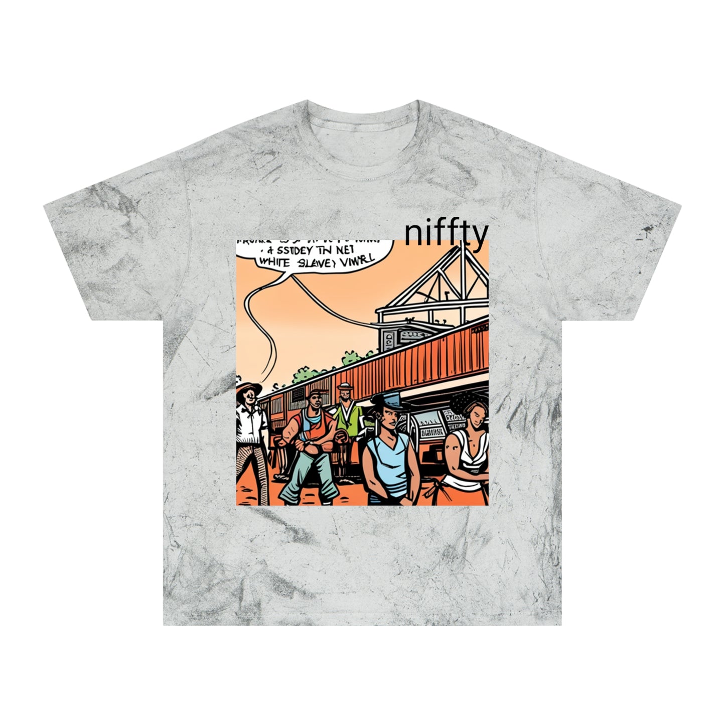 NIFFTY end of the line - Unisex Color Blast T-Shirt