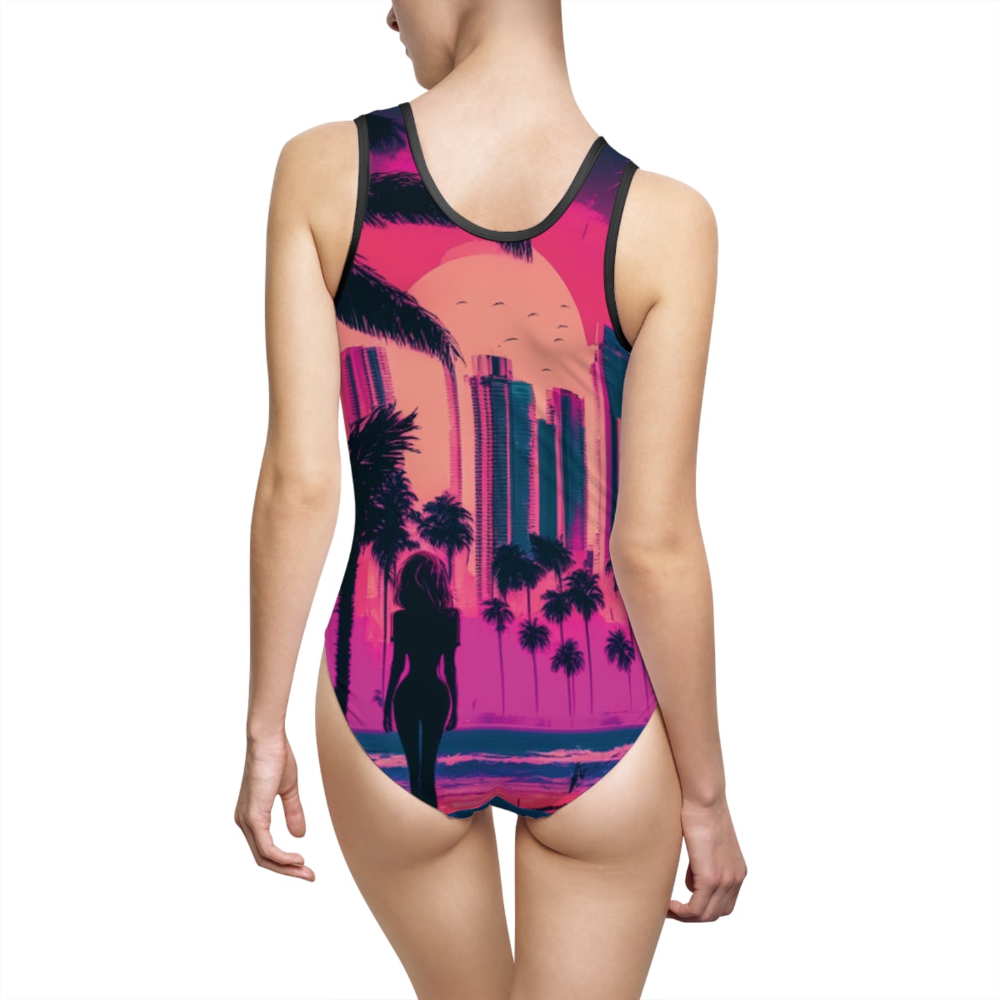 Nifftry beach wear - Women's Classic One-Piece Swimsuit (AOP)