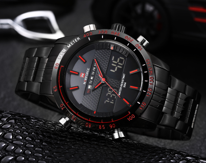 Kairos: Naviforce Mens Sports Wrist Watch