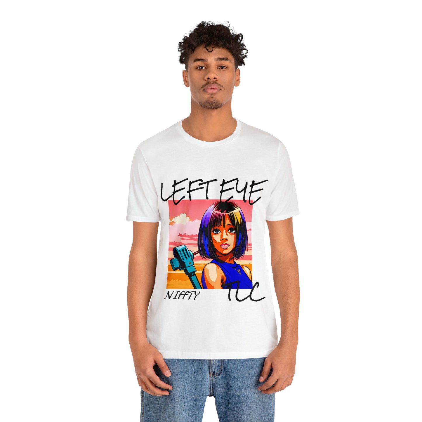 niffty left EYE Unisex Jersey Short Sleeve Tee