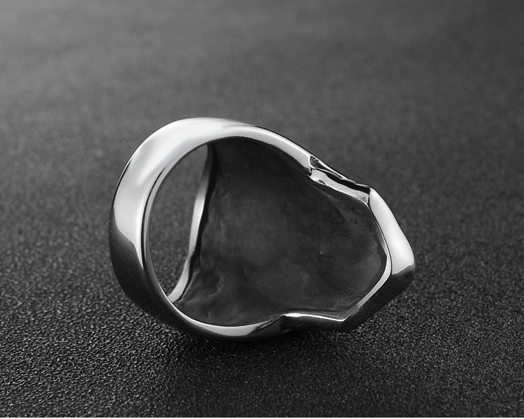 Skull Ring Punk Personality Mens Ring