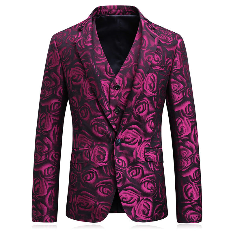 Printed men's suits