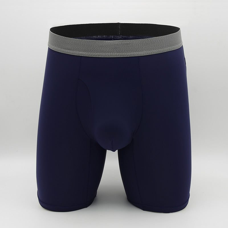 Men's Briefs With Long Flat Corner Ice Silk