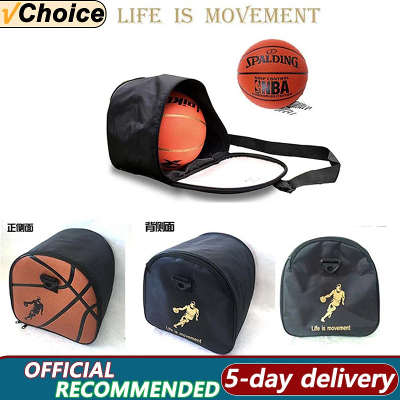 Sports Ball Bag Basketball Backpack Shoulder Soccer Ball Bags Training Equipment Volleyball Basketball Exercise Fitness Bag