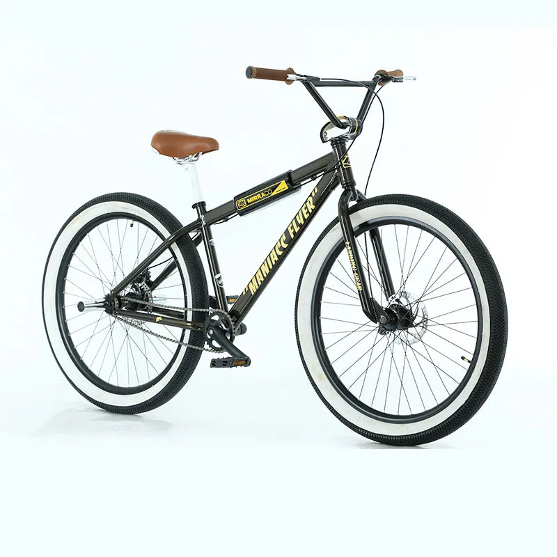 27.5 Inch Bmx Performance Street Bike Trend Fancy Extreme Sports Bike Men Women Dual Disc Brakes Mountain Bike 3.0 Thick Tire