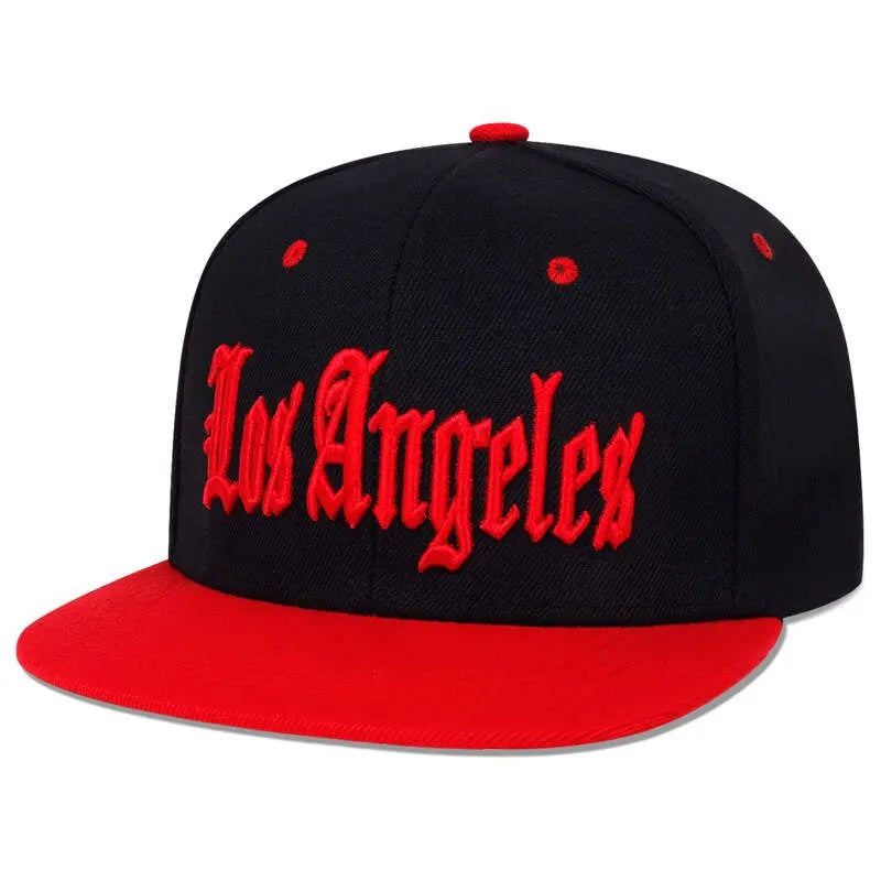 Unisex Los Angeles Embroidery Hip-hop Hats Outdoor Adjustable Casual Baseball Caps Sunscreen Hat