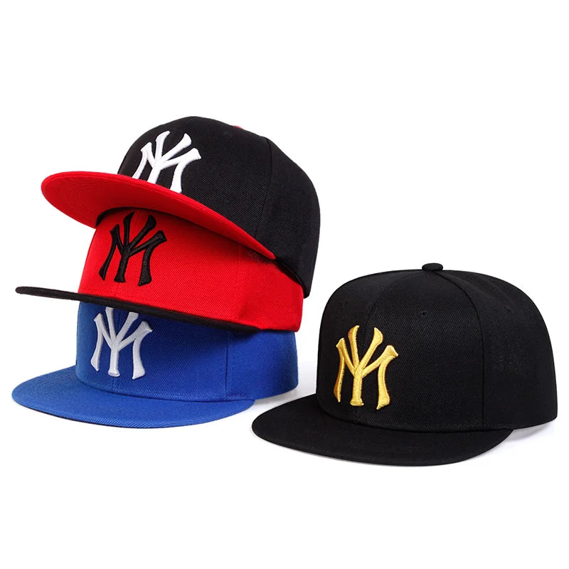 Unisex Letter Embroidery Baseball Cap Hip-hop Hats Outdoor Adjustable Casual Baseball Caps Sunscreen Hat Travel Vacation