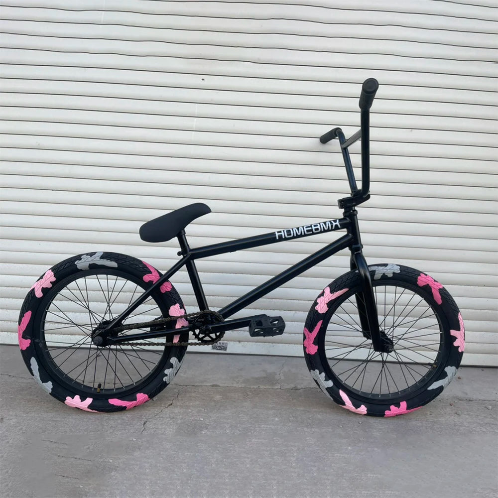 9.3 INCH Big Handlebar HOME BMX Crmo Steel Frame 20 Inch Professional Bmx Action Performance Bicycle Excluding Brakes