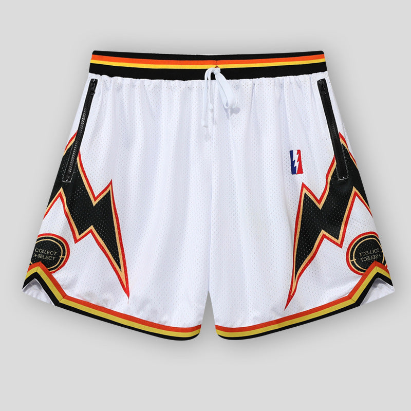 American Basketball Shorts Double Mesh