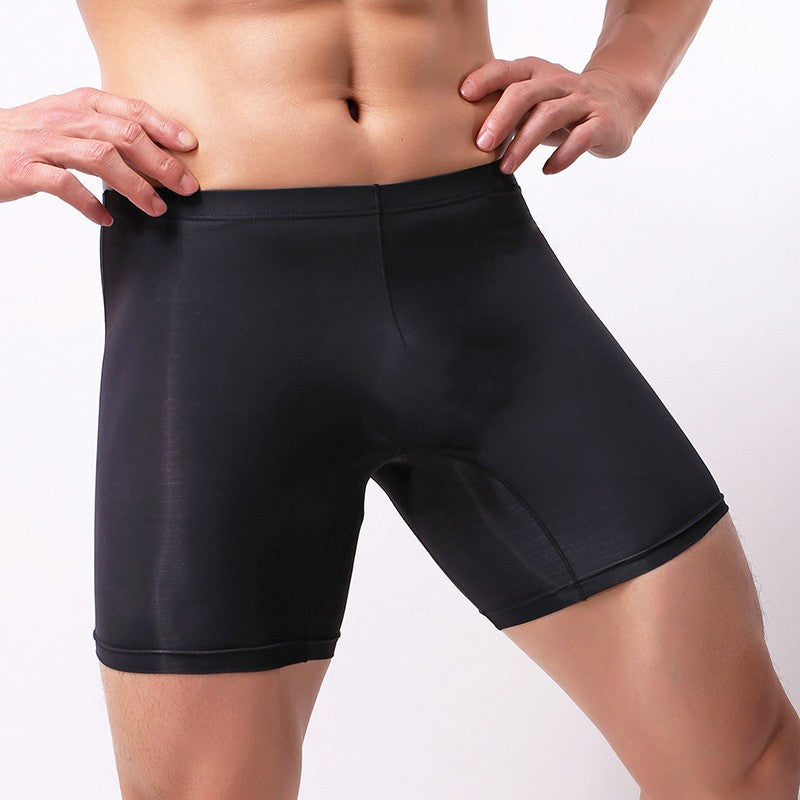 Men's Underwear Men's Ice Silk Flat Corner Anti-abrasion Casual