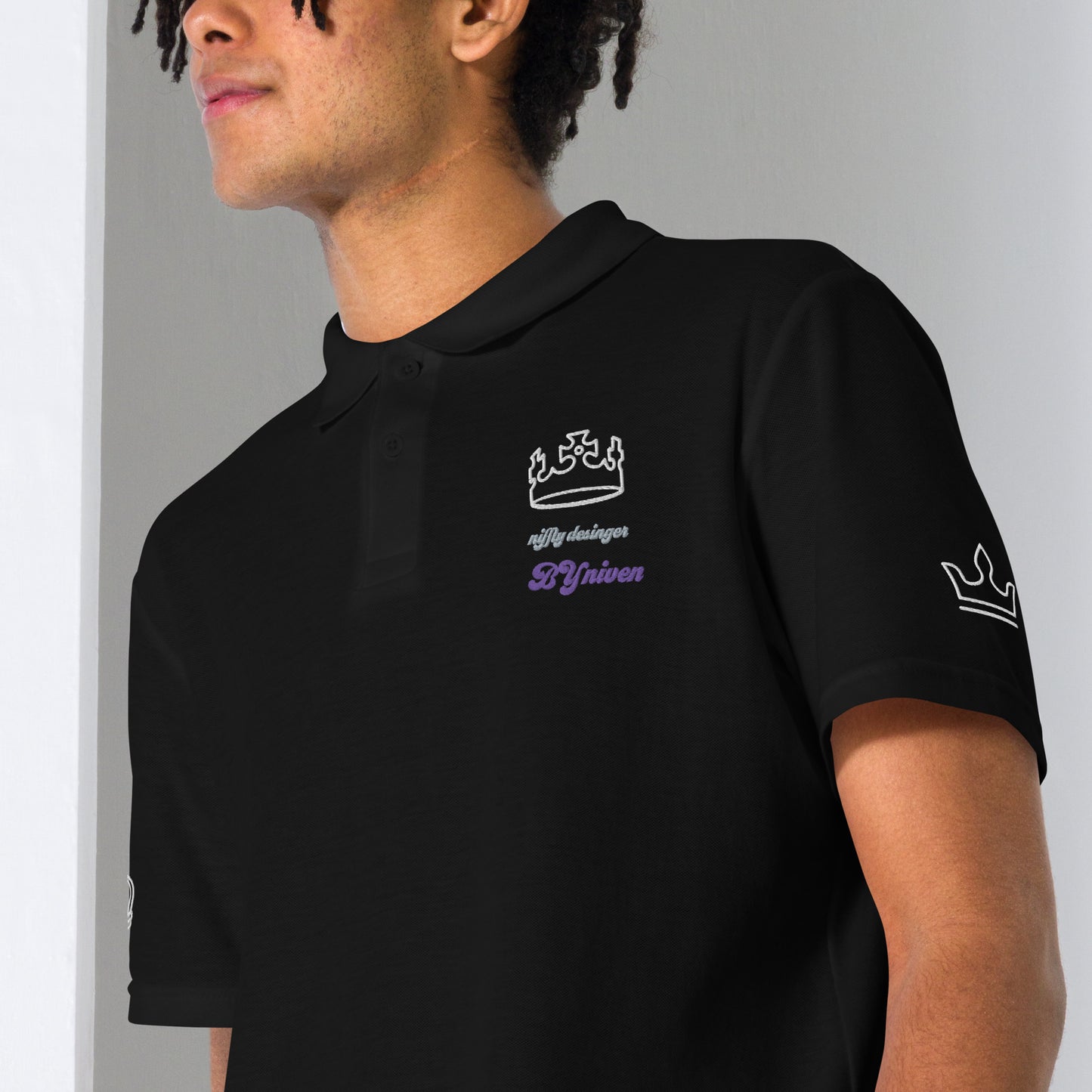 niffty designer by niven - Unisex pique polo shirt