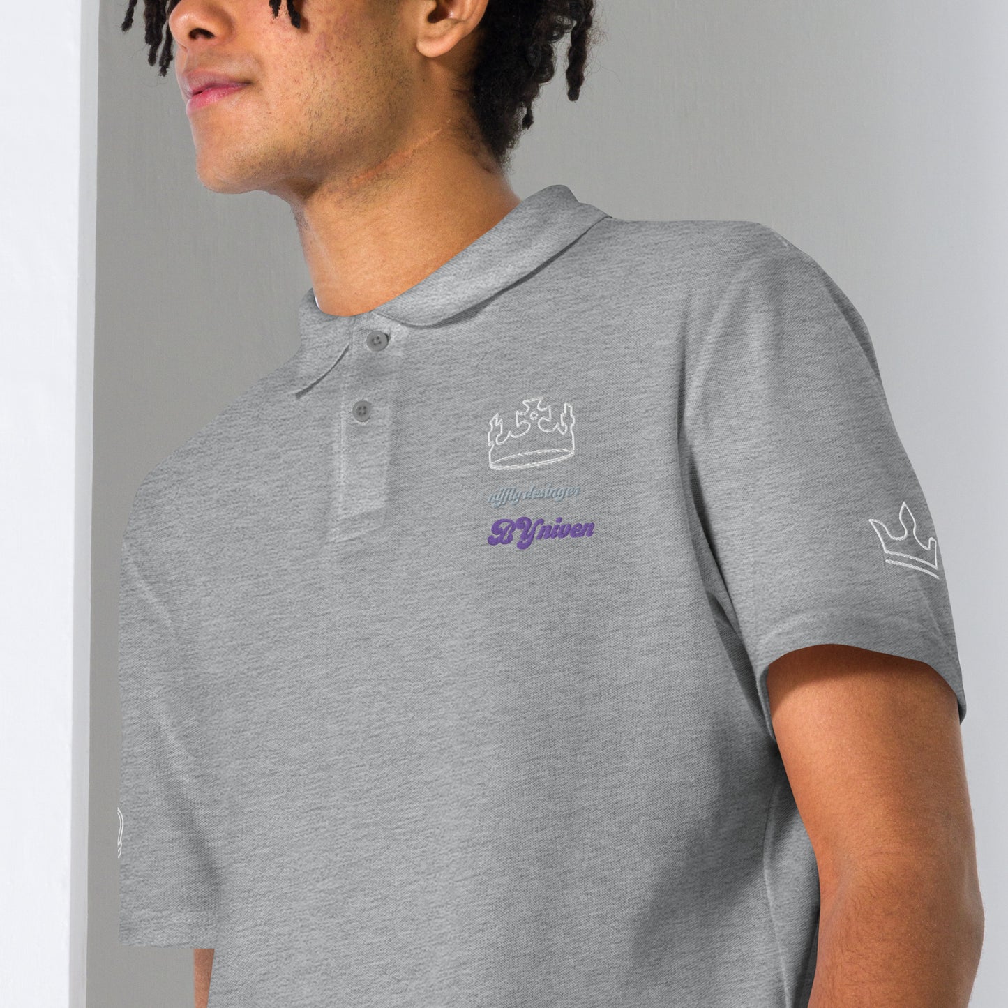 niffty designer by niven - Unisex pique polo shirt