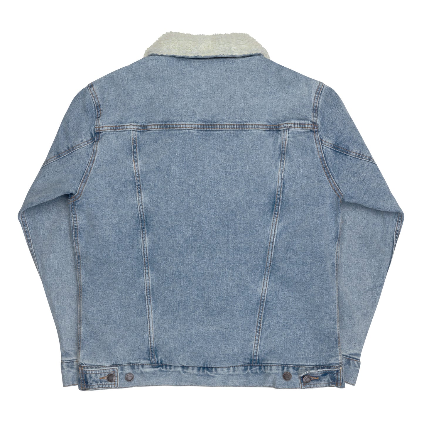 NIFFTY DENIM - Unisex denim sherpa jacket