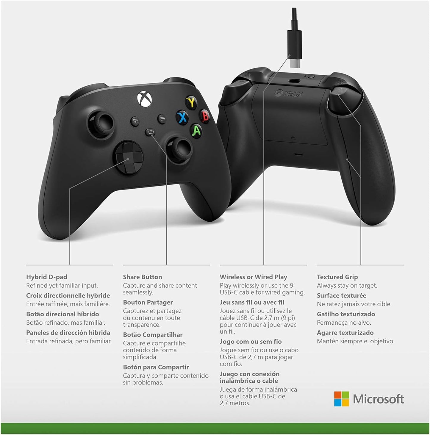 Xbox Series X/S Wireless Controller - Carbon Black