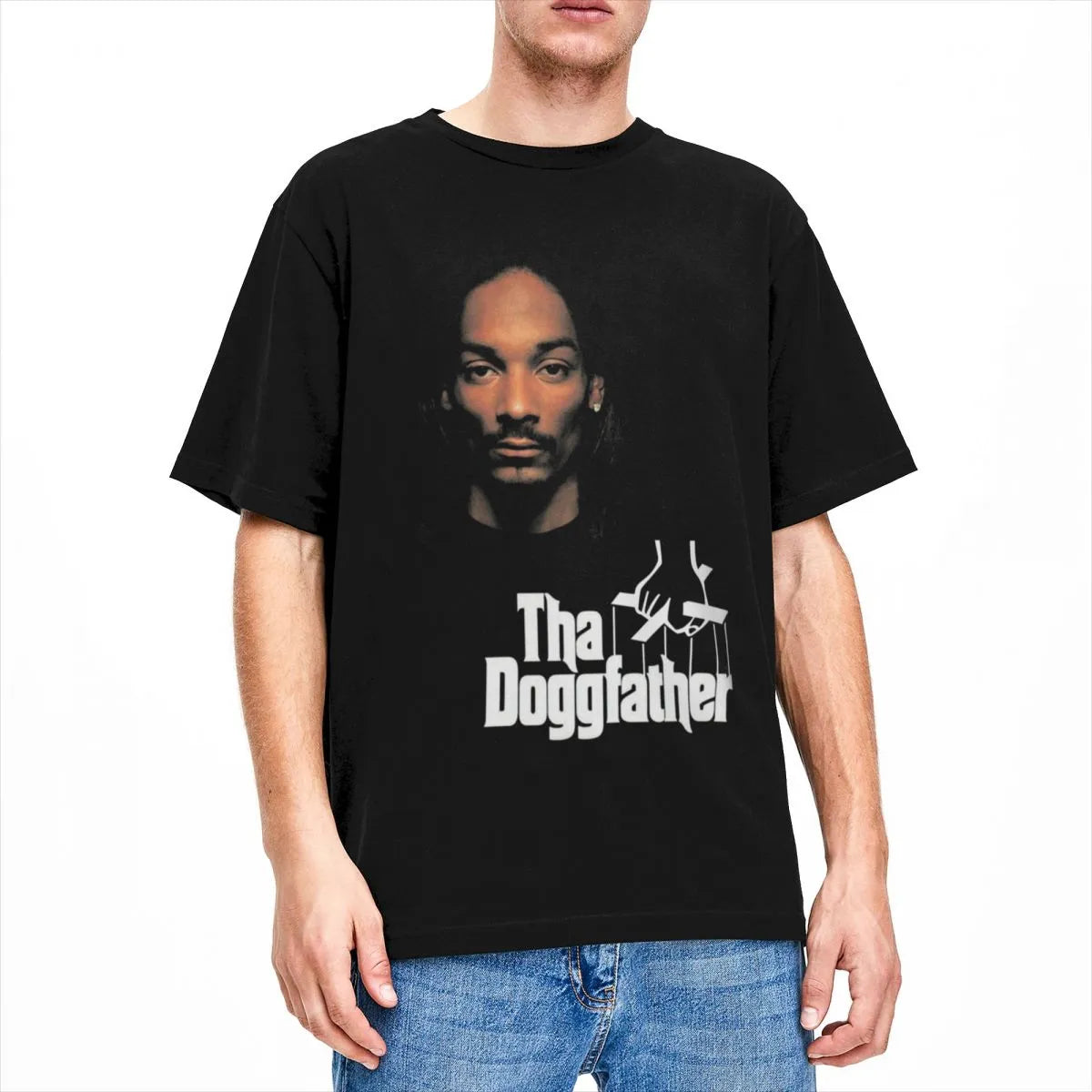 T-Shirt - Snoop Dogg Tha Doggfather - Hip Hop/American Rap - Unisex - Short Sleeve - Round Neck