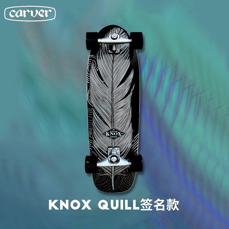 Carver Surf Land Skateboard CX4 CX7 Maple Single Kick Carving Cruiser Skate Board Longboard Pumping Cool Side Sport Street Outdo