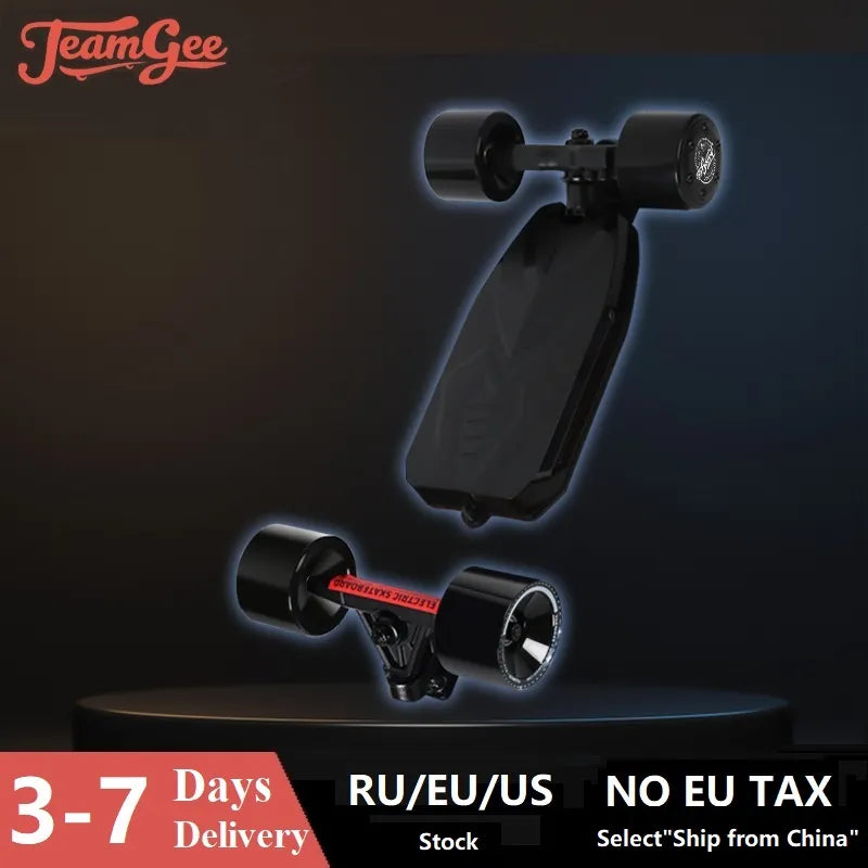 Teamgee H3 DIY Electric Skateboard with Remote Equipped with Flexible DIY Install Kit Suitable for All Standard Skateboards