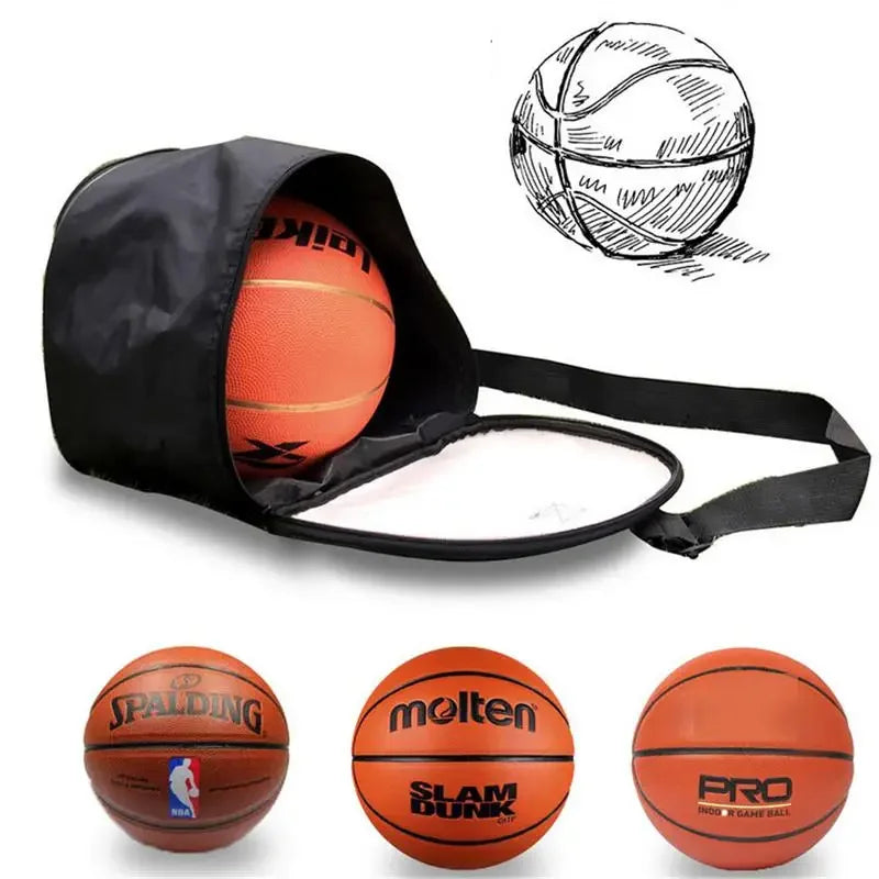 Sports Ball Bag Basketball Backpack Shoulder Soccer Ball Bags Training Equipment Volleyball Basketball Exercise Fitness Bag