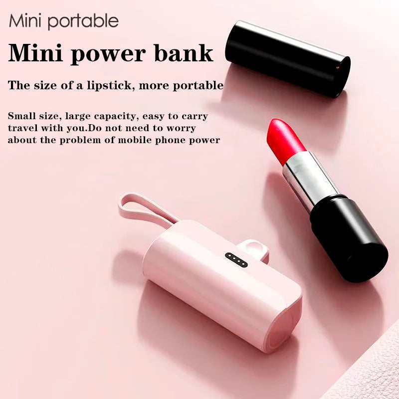 New 10000mAh Mini Power Bank 22W Fast Charging For iPhone Samsung Huawei Xiaomi Portable Plug Play External Battery Powerbank